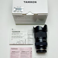 Tamron 28-75mm f/2.8 Di III VXD G2 Full-Frame Lens for Sony E-Mount, Black