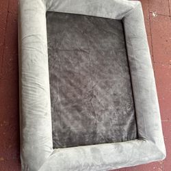 Grey Dog Bed