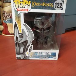 NIB Sauron  Lord Of The Rings Pop Movie Figure