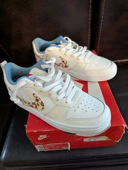 Nike 5Y Court Borough Low 2 BG 'White Cherry' sneaker