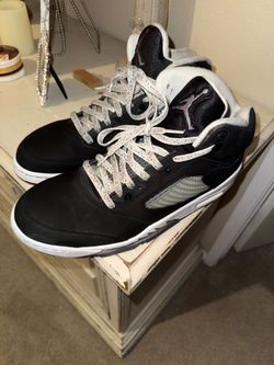 Jordan 5 moonlight custom laces