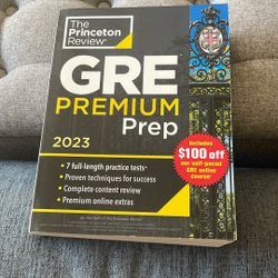GRE Prep Book (2023)