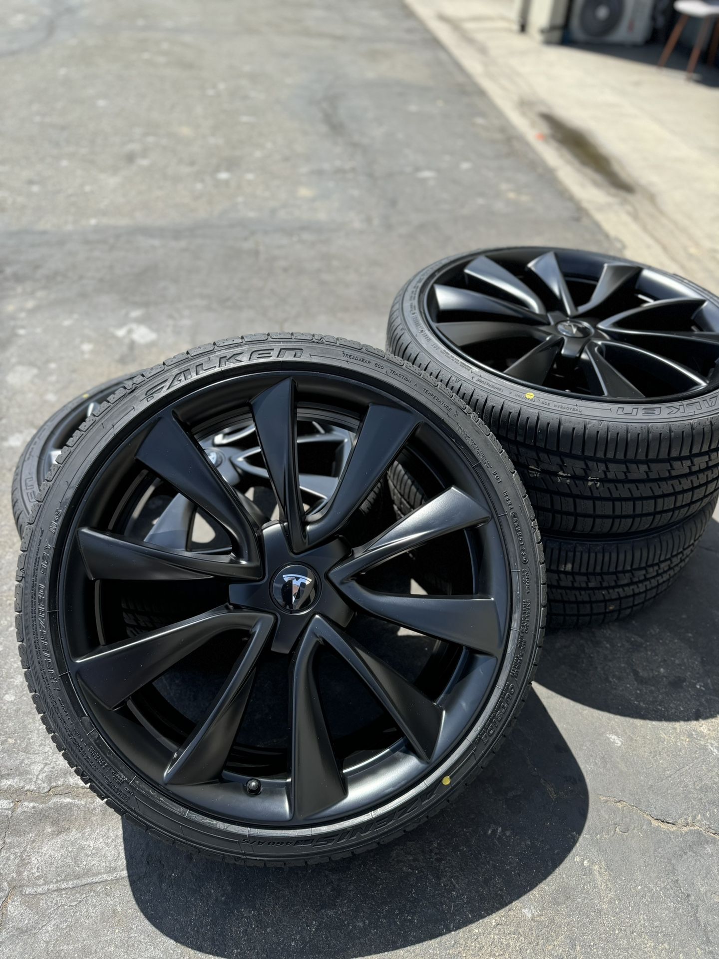 20” Tesla Model 3 Performance Satin Black OEM Wheels