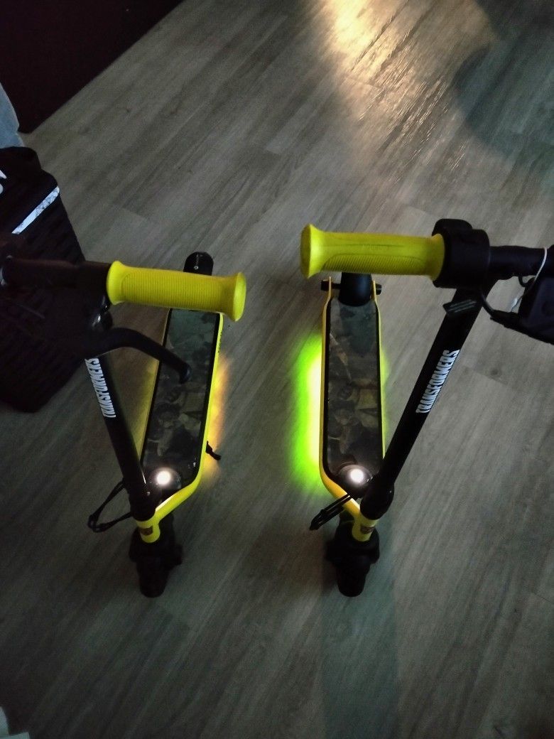 2 Electric Segway Kick Scooters