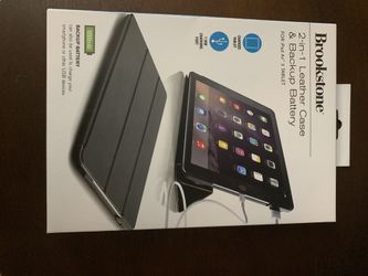 Brookstone 2-in-1 Leather case For iPad Air 2 TABLET