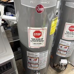 Rheem performance  water heater 50 gallons natural gas