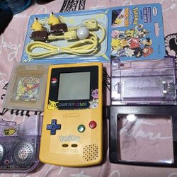 game boy color pikachu edition 