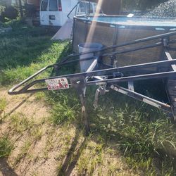 Ladder Rack For 8ft Bed W/ Mounted Straps