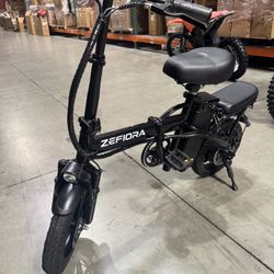 Folding electric bicycle