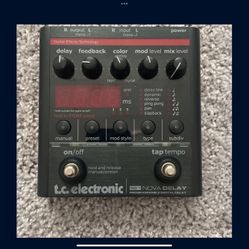 Tc Electronic Nova Delay