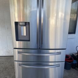 Samsung Four-Door Stainless Steel Fridge