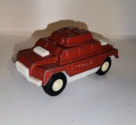 vintage 1970s Tootsietoy armored car diecast metal vehicle