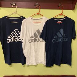 Adidas T-shirts (size L) $5 each