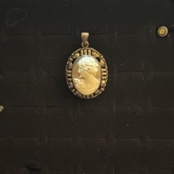 Vintage Antique Brooch Or Necklace Option