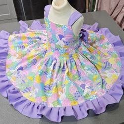 New Girls Easter Dress Size 4 Custom Made Great For Birthday Party