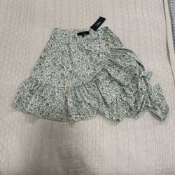 Lulu Mini Floral Skirt