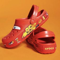 Lightning McQueen Crocs Size 13