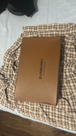 Burberry check sneakers
