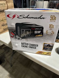 Schumacher battery charger engine starter
