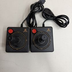 Atari 2600 Flashback Joystick Wired Controllers Set of 2