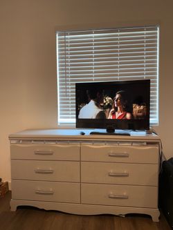 Grey Glam Dresser with Rhinestone Detail Beautiful Bedroom Storage