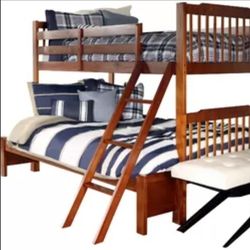 Twin Over Full Bunk Bed (Open Box)