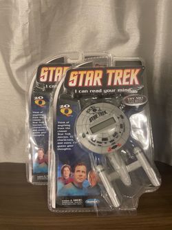 Unopened - Two (2) Star Trek Mind Reader “I Can Read Your Mind” Toys Collectible Figurine