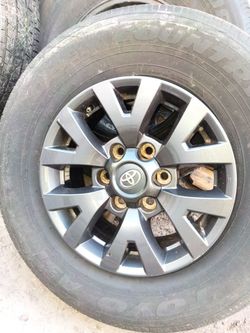 16-in stock Toyota rims