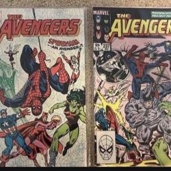 Bronze Age Avengers 236-237 Comics (Spider Man)
