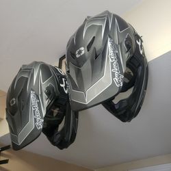 Troy Lee Design POLARIS HELMETS (SE4) RED OR BLACK SIZES L OR XL