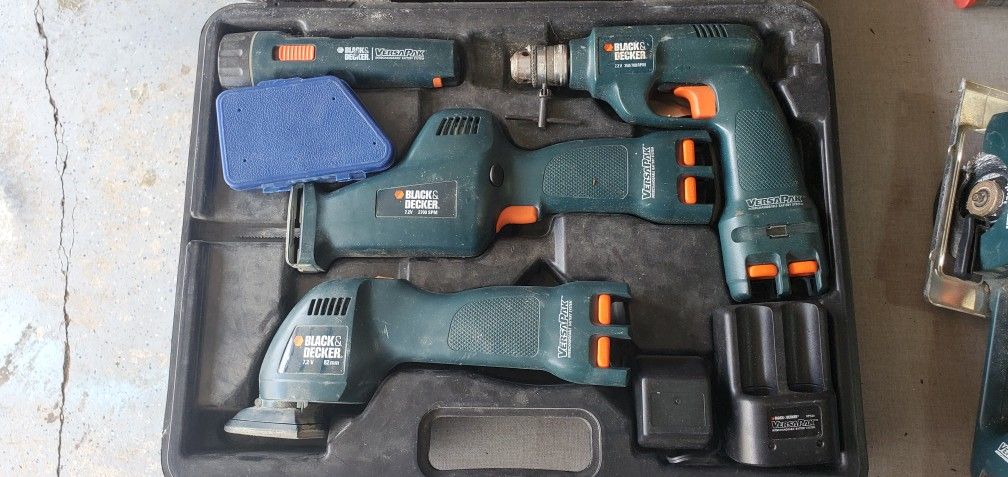 Black And Decker Versa Pak Tool Set