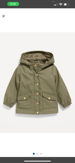 Water Resistant Hooded Jacket 