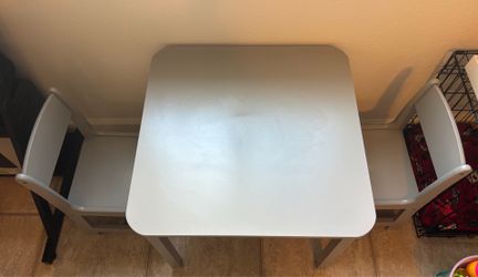 Delta Children MySize Kids Wood Table and Chair Set (2 Chairs Included)