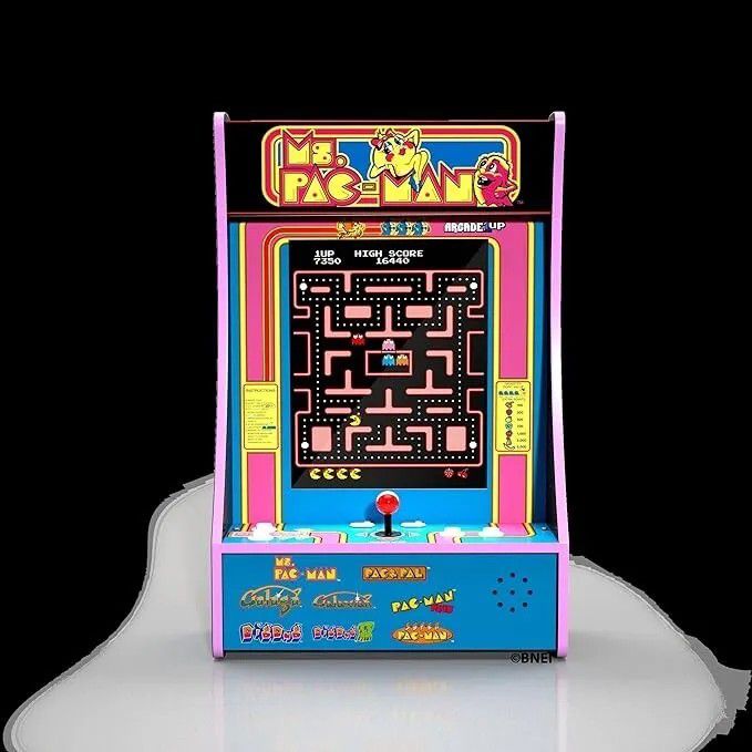 ARCADE1UP MS PAC-Man PARTYCADE 8 Games in 1 