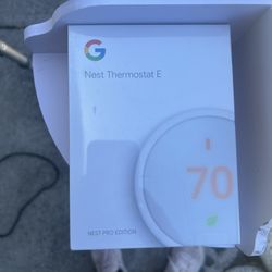 nest  thermostat e