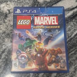 LEGO Marvel Super Heroes (PS4) • Original Case • No Manual • Excellent Condition