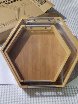 Hexagonal Serving Trays
