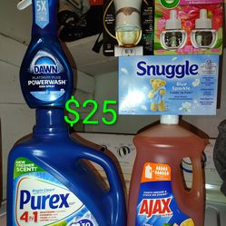 Purex detergent package