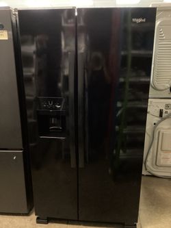 Whirlpool 36 in. 25 cu.ft. Side by Side Refrigerator (No warranty for Ice Maker)