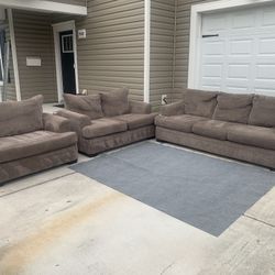 Large grey sectional local delivery 