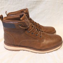 BROWN SONOMA LACE UP BOOTS (SIZE 13)