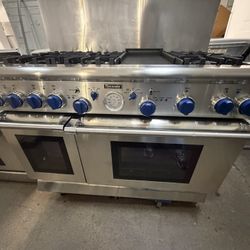 48” Thermador Gas Range Stainless Steel 