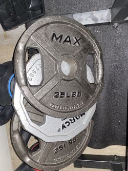 4 25lb Plates