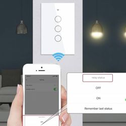Smart Light Switch 3 Gang Ur