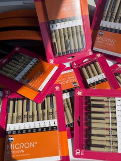 Sakura Pigma Micron Pen Sets – Lot of Multiple Packs