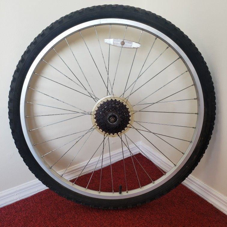 26in Mountain Bicycle Rear Wheel 6 Speed NYC PICK UP!