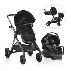 New EvenFlo Pivot Xpand Double Stroller