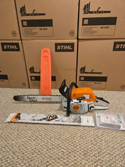 BRAND NEW STIHL MS271 CHAINSAW 20".
FULLY ASSEMBLED. 
$499