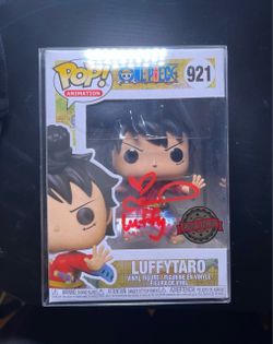 Luffytaro Funko English Voice Actor Signature!