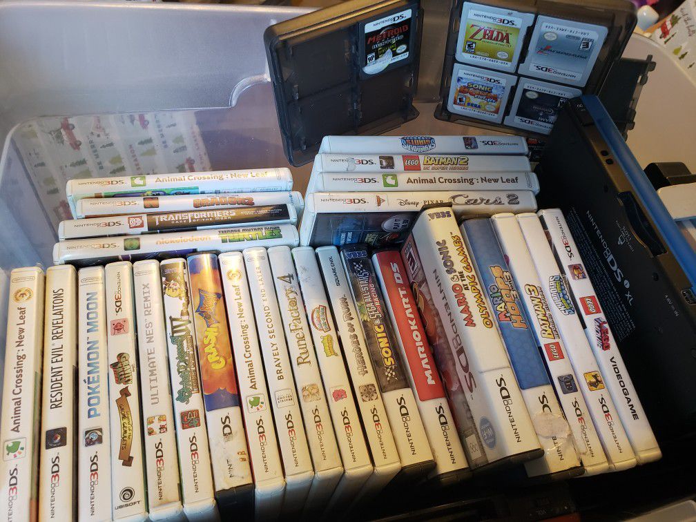 Nintendo Ds And 3ds Games 10.00 To 25.00 Each